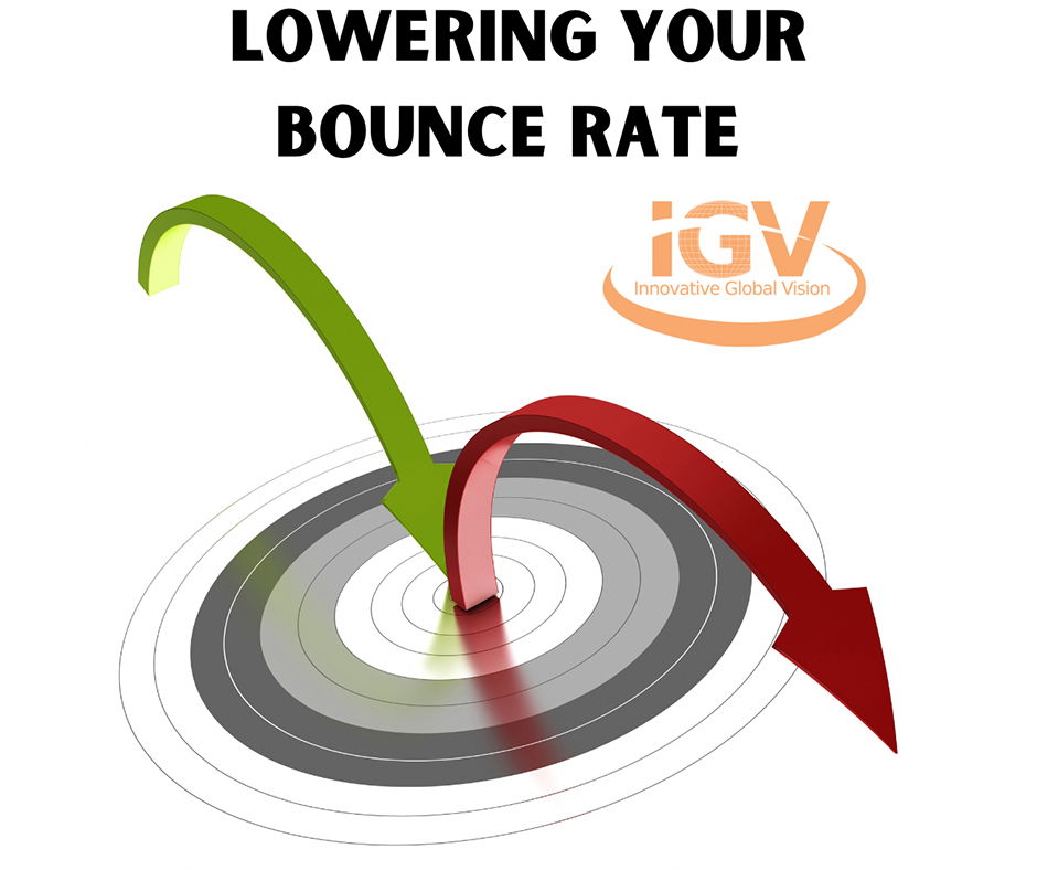 Image of a green arrow pointing to a target and a red arrow emerging from the target. IGV logo top right.